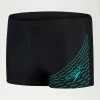 Speedo Badehose MEDLEY LOGO ASHT AM BLACK/GREEN -Buffalo Shop 179d7bec cdba 5b31 a359 3a669cd7846f