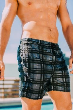 GUGGEN Mountain Badeshorts Badehose Herren Schnelltrocknende Badeshorts 1862 Mit Kordelzug Beachshorts Boardshorts Schwimmhose Männer Grau Kariert 1862 Schnelltrocknende Badeshorts 1862 Mit Kordelzug Beachshorts Boardshorts Schwimmhose Männer Grau Kariert -Buffalo Shop 22ca7ae9 5688 408b bd2d f3842a7a1605
