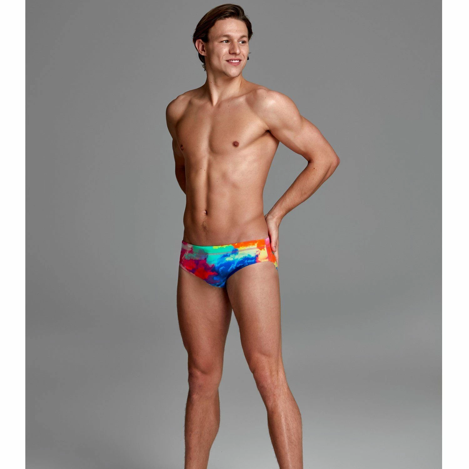 Funky Trunks Badehose Funky Trunks Badehose Herren Cumulus, Schnelltrocknend Und Elastisch 7 Funky Trunks Badehose Funky Trunks Badehose Herren Cumulus, Schnelltrocknend Und Elastisch – Bild 5