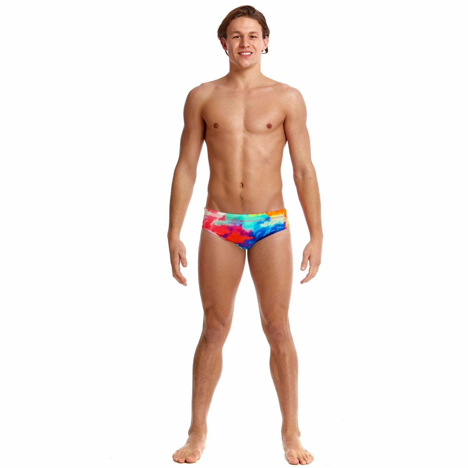 Funky Trunks Badehose Funky Trunks Badehose Herren Cumulus, Schnelltrocknend Und Elastisch 4 Funky Trunks Badehose Funky Trunks Badehose Herren Cumulus, Schnelltrocknend Und Elastisch – Bild 2