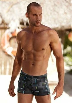 Chiemsee Boxer-Badehose Mit Modischem Allovermuster -Buffalo Shop 4195453