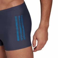 Adidas Sportswear Badeshorts MID 3S BOXER SHANAV/BLURUS -Buffalo Shop 46a97f98 1829 5f06 99d5 3a8d6805ce8c