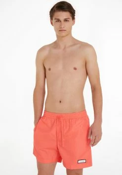 Calvin Klein Swimwear Badeshorts Mit Calvin Klein Logodruck Am Bein