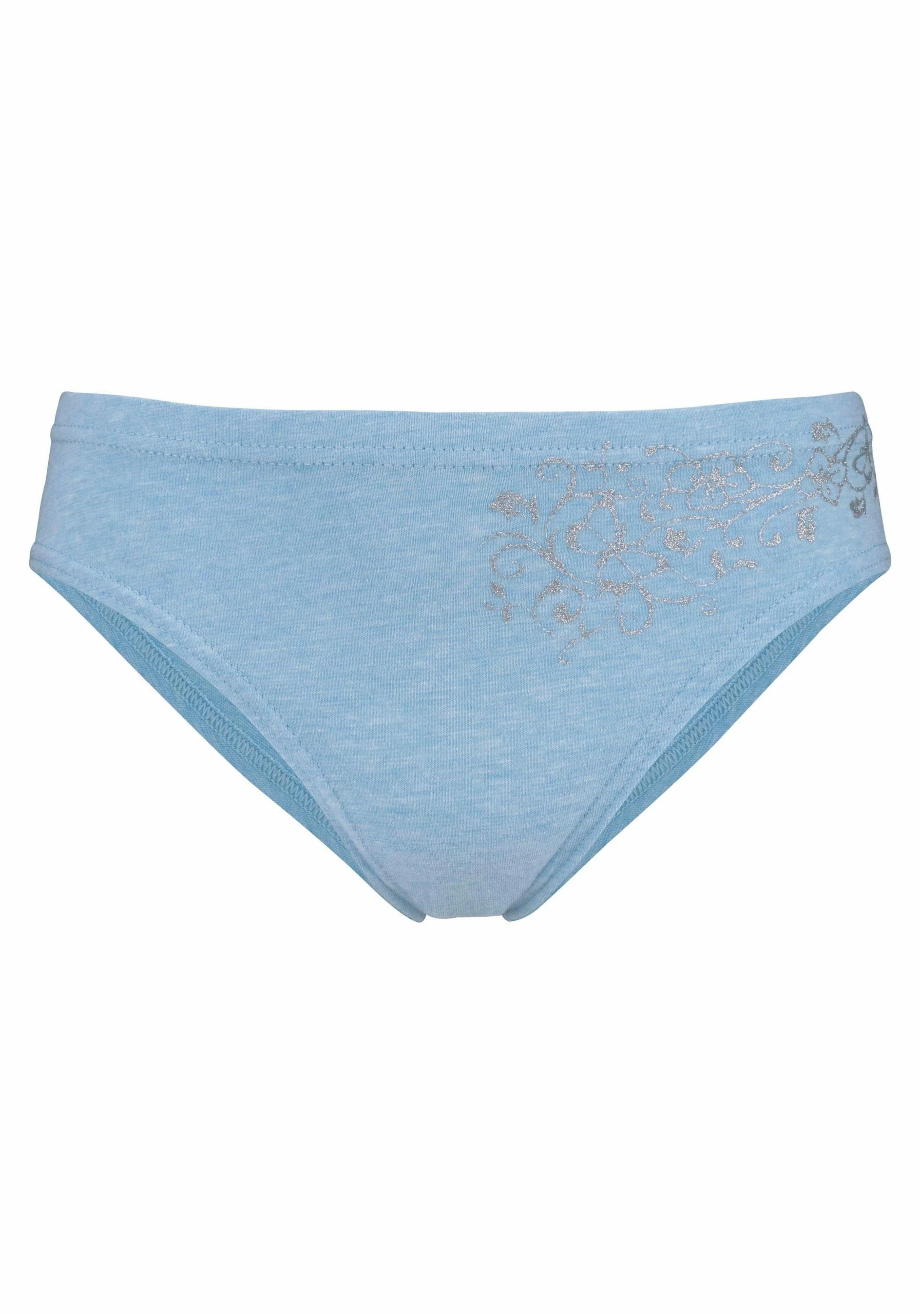 Petite Fleur Slip (Packung, 4-St) Schöner Basic Für Jeden Tag, Mit Floralem Glitzerdruck 4 Petite Fleur Slip (Packung, 4-St) Schöner Basic Für Jeden Tag, Mit Floralem Glitzerdruck – Bild 2