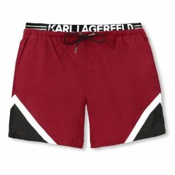 LAGERFELD Badeshorts Medium Boardshorts SPORT Mit Mesh-Innenslip