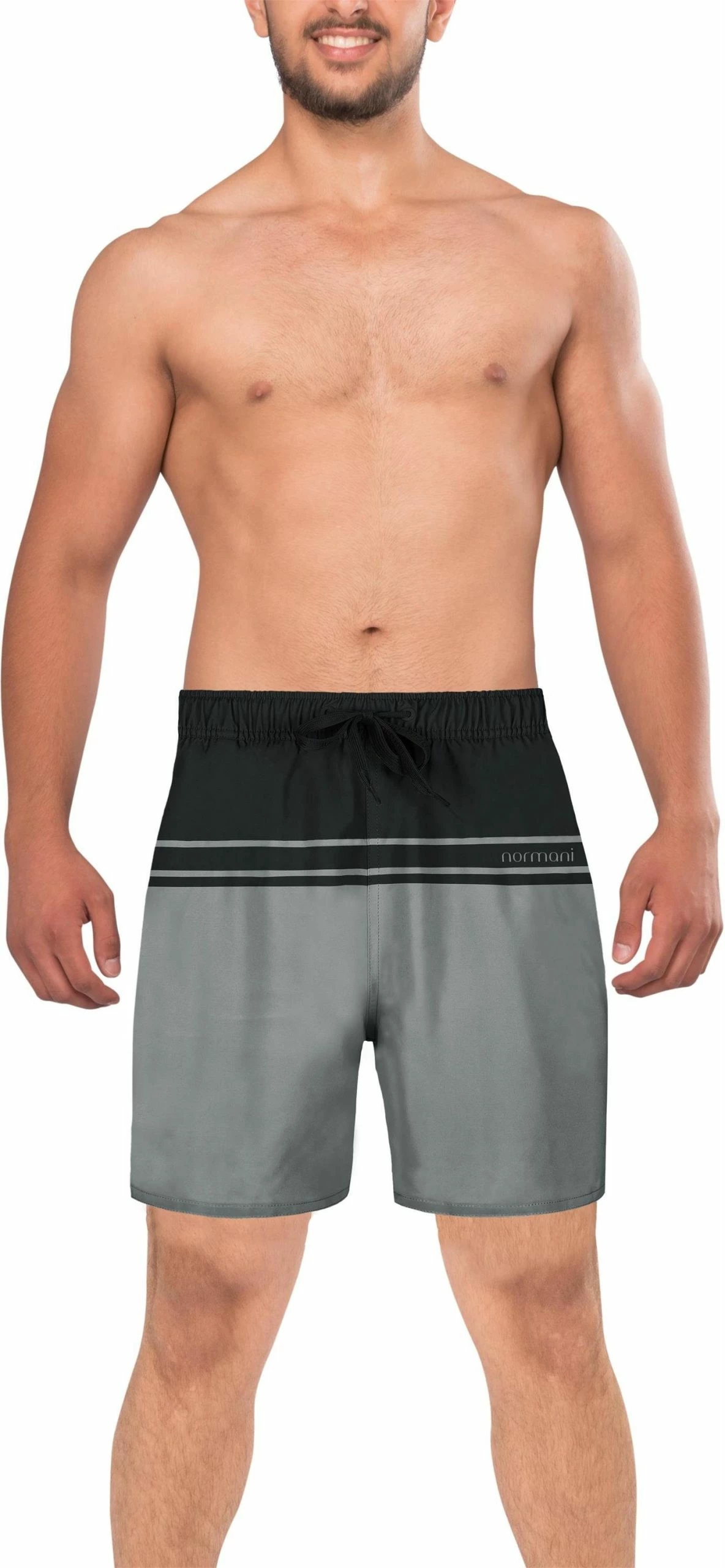 Normani Badeshorts Herren Badeshort Makaha Badehose – Schwimmhose Mit Streifen 9 Normani Badeshorts Herren Badeshort Makaha Badehose – Schwimmhose Mit Streifen – Bild 7