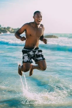 GUGGEN Mountain Badehose Badehose Herren Schnelltrocknende Badeshorts Mit Kordelzug Palmen Beach Muster Badehose 2148 Schnelltrocknende Badeshorts Mit Kordelzug Palmen Beach Muster -Buffalo Shop 7c91d11e 9943 4fbd 8705 7e2878a52624