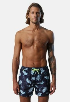 North Sails Badeshorts Badeshorts Mit Ozean-Print Mit Sportivem Design