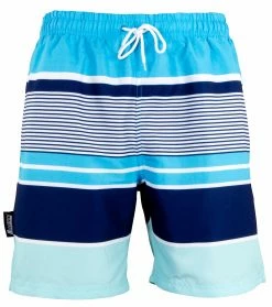 Luvanni Badehose Badehose Herren Schnelltrocknende Beachshorts 593v2 Badeshorts Kordelzug Boardshorts Schwimmhose Männer Weiß Blau Grau Streifen -Buffalo Shop 90dc4dfb 30fe 4c45 bceb 2dbd44995873