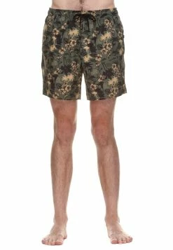 Ragwear Badeshorts Ragwear Badeshorts STANNIS PALM 211250016 Dark Olive 5010 Khaki