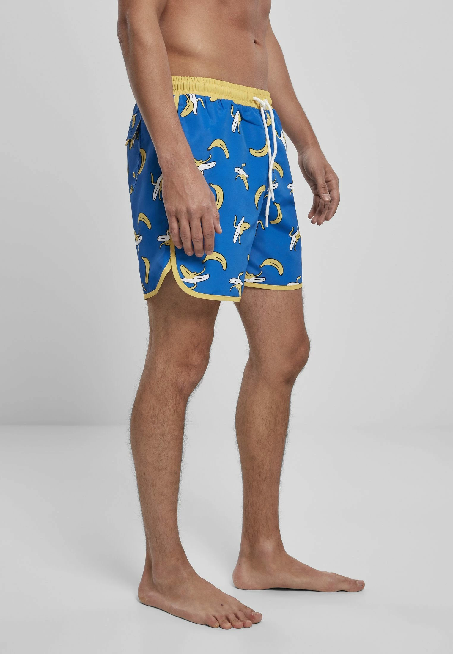 URBAN CLASSICS Badeshorts Herren Pattern Retro Swim Shorts 5 URBAN CLASSICS Badeshorts Herren Pattern Retro Swim Shorts – Bild 4