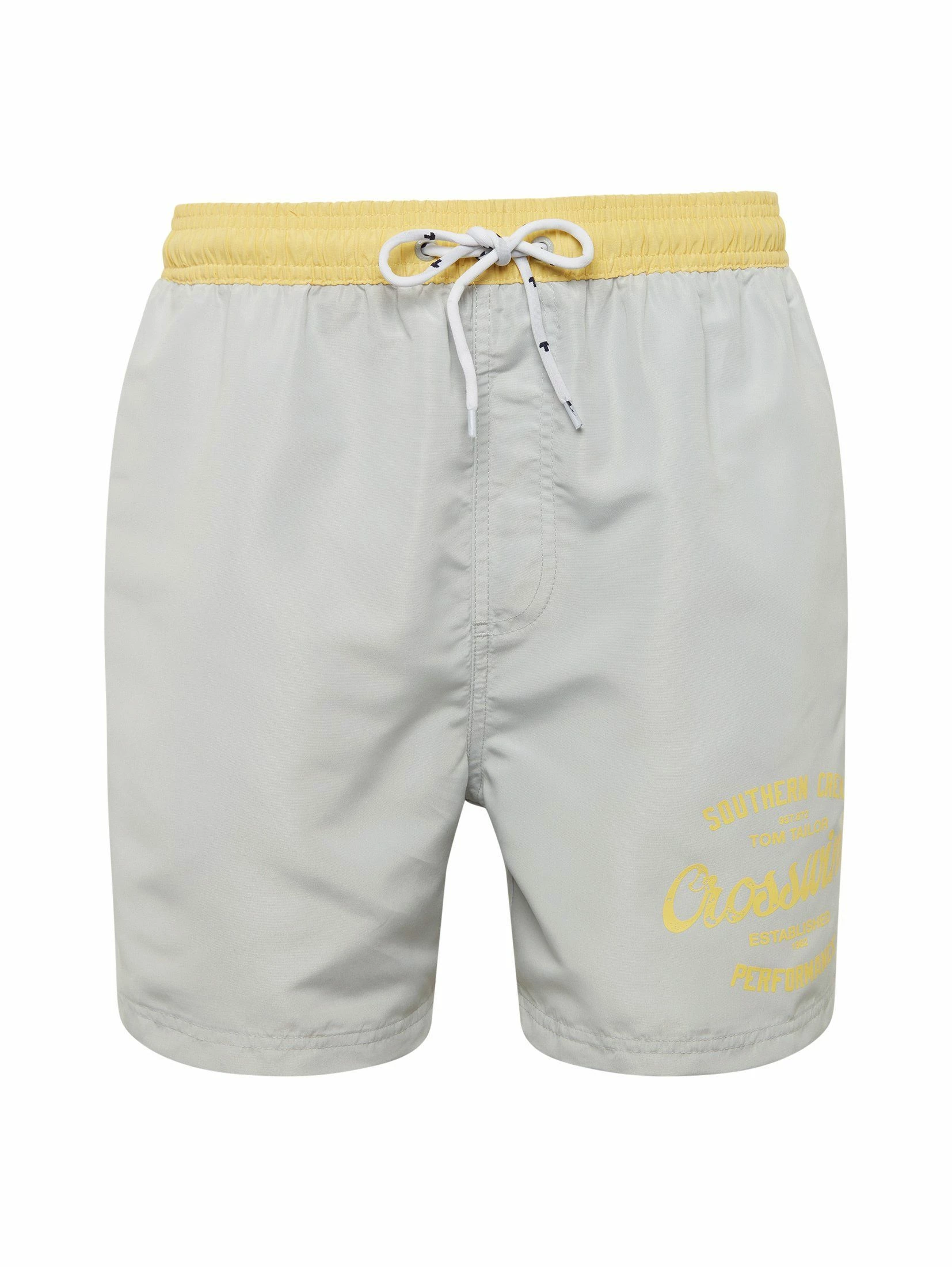 TOM TAILOR Badeshorts Badehose Mit Abgesetztem Bund 4 TOM TAILOR Badeshorts Badehose Mit Abgesetztem Bund – Bild 2