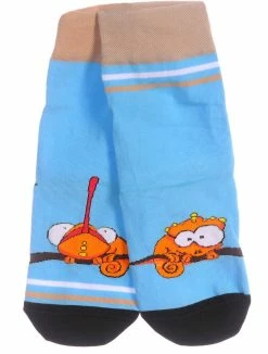 Martinex Freizeitsocken 1 Paar Socken Lustige Bunte Witzige Strümpfe Damen Herren Kinder 35 38 39 42 43 46 Bunt