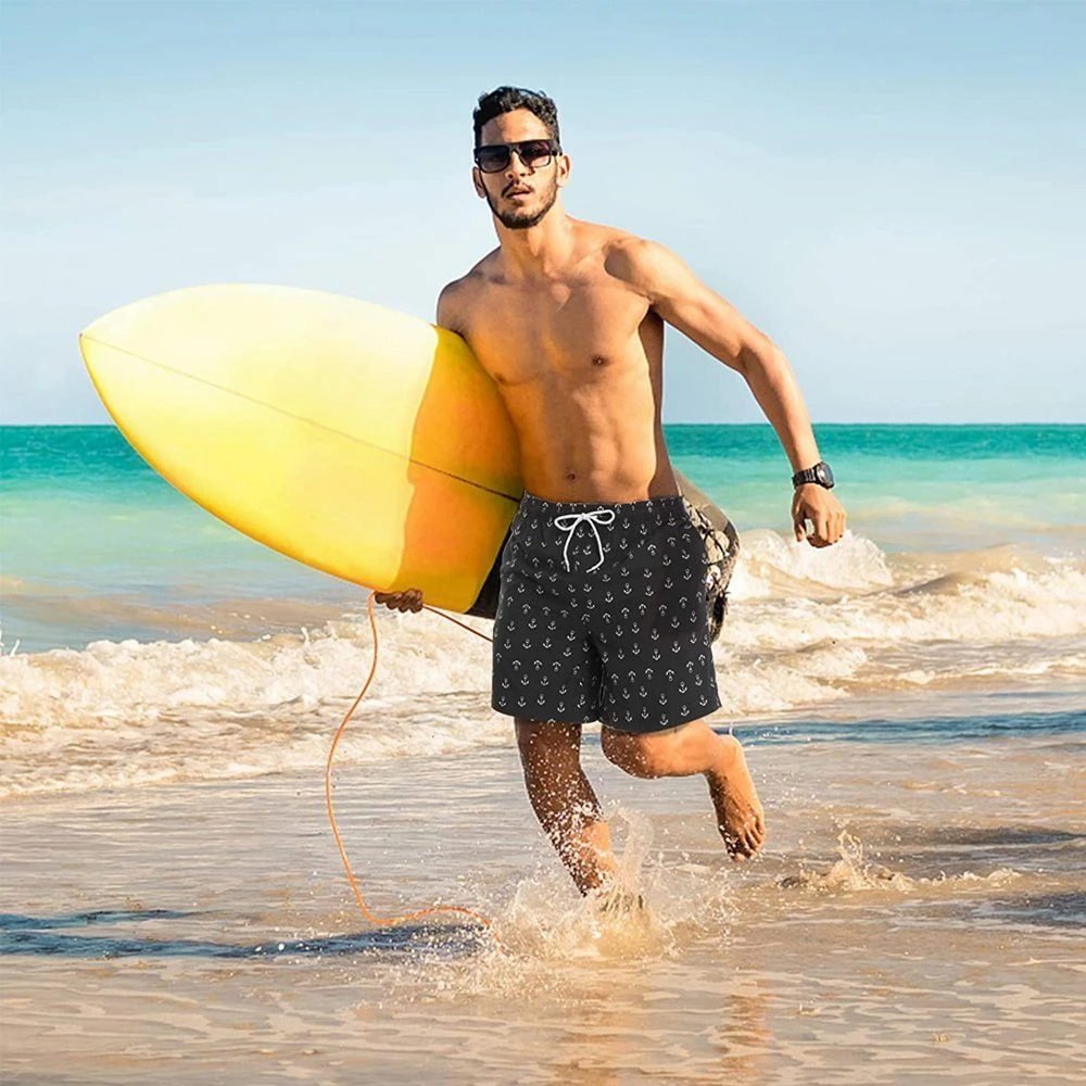 MEETYOO Badeshorts Badehose Herren Schnelltrocknende (Beachshorts Badeshorts, Kordelzug Boardshorts) 5 Größen S/M/L/XL/2XL. 8 MEETYOO Badeshorts Badehose Herren Schnelltrocknende (Beachshorts Badeshorts, Kordelzug Boardshorts) 5 Größen S/M/L/XL/2XL. – Bild 7