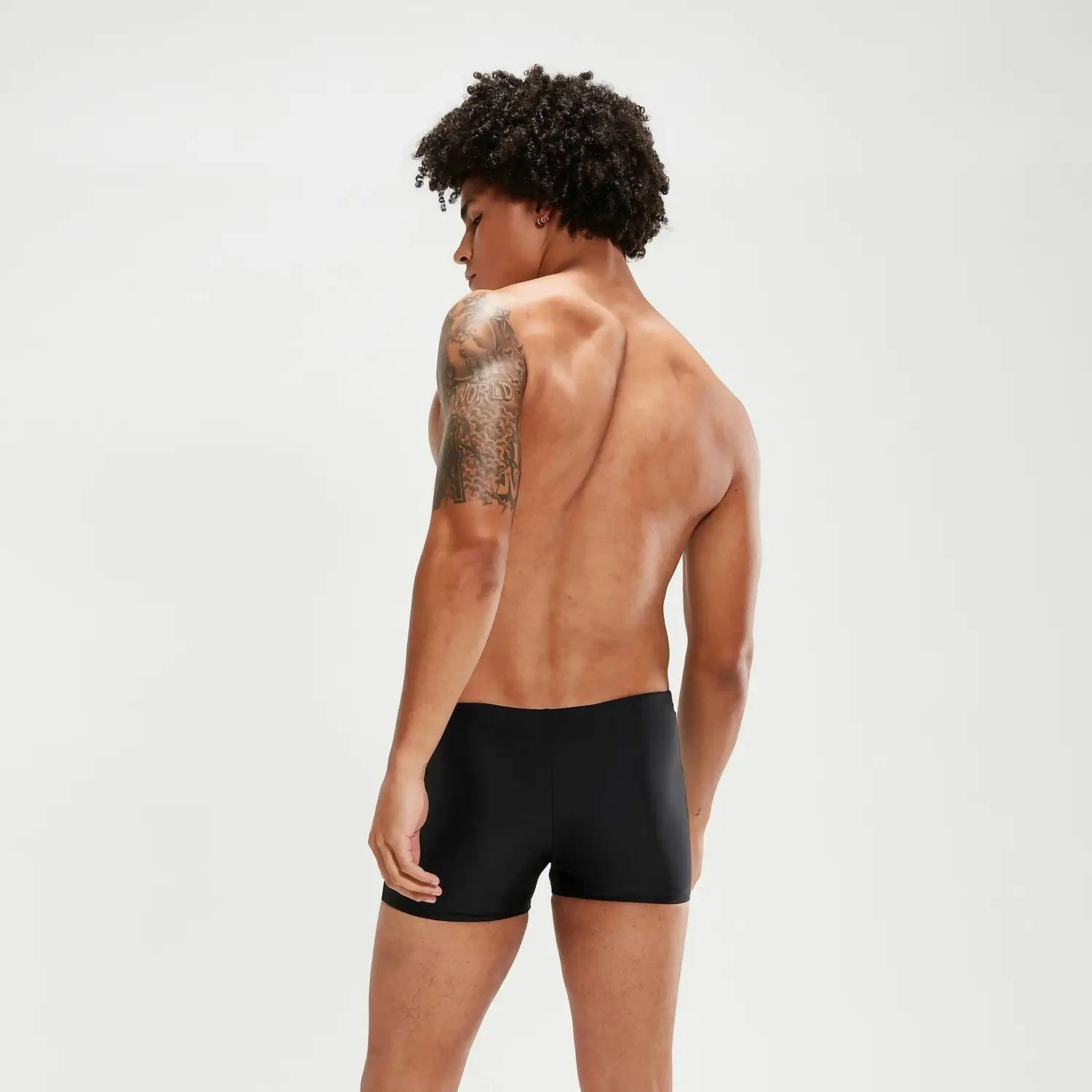 Speedo Badehose MEDLEY LOGO ASHT AM BLACK/GREEN 5 Speedo Badehose MEDLEY LOGO ASHT AM BLACK/GREEN – Bild 3