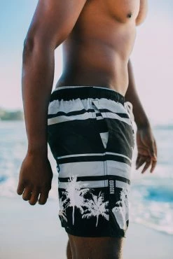 GUGGEN Mountain Badehose Badehose Herren Schnelltrocknende Badeshorts Mit Kordelzug Palmen Beach Muster Badehose 2148 Schnelltrocknende Badeshorts Mit Kordelzug Palmen Beach Muster -Buffalo Shop e43955b3 eadb 415b 81c7 a053e6092ab2