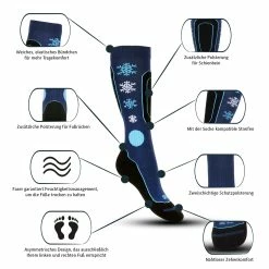 Gabriel Najdorf Skisocken Kinder Skisocken Wintersocken Kniesstrümpfe Kompressionssocken (Beutel, 3 Paar) Mit Extra Starker Polsterung Höchste Wärmeisolation Damen,Herren Und Kinder Skisocken Snowboard Extreme Socken -Buffalo Shop e45e9c67 775d 4391 ae74 f99a15a2fc90