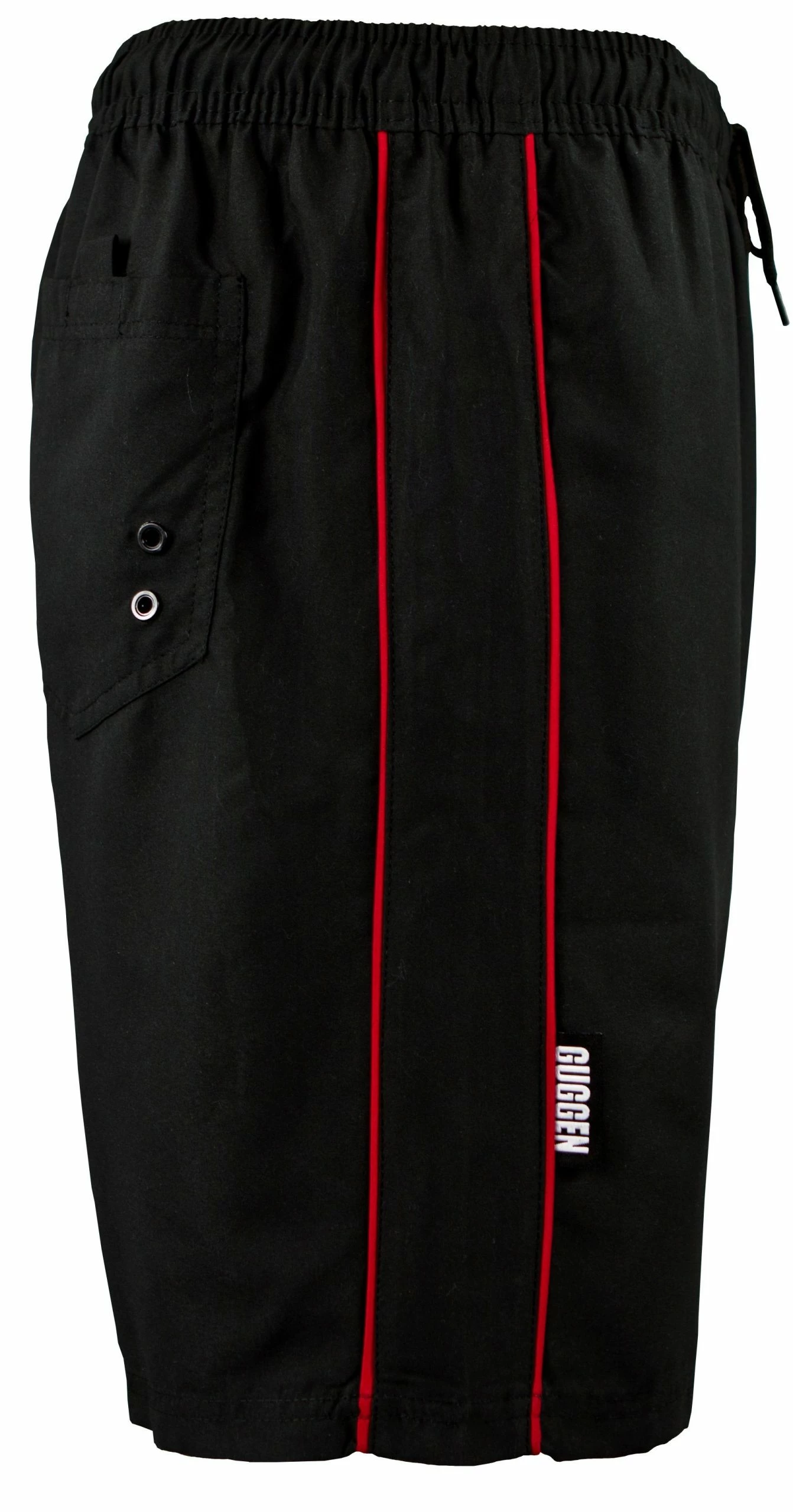 GUGGEN Mountain Badehose Badehose Herren Schnelltrocknende Badeshorts Mit Kordelzug BADEHOSE WECHSELT MUSTER BEI NÄSSE MUSTER SCHWARZ ROT 1801 Schnelltrocknende Badeshorts Mit Kordelzug BADEHOSE WECHSELT MUSTER BEI NÄSSE MUSTER SCHWARZ ROT 4 GUGGEN Mountain Badehose Badehose Herren Schnelltrocknende Badeshorts Mit Kordelzug BADEHOSE WECHSELT MUSTER BEI NÄSSE MUSTER SCHWARZ ROT 1801 Schnelltrocknende Badeshorts Mit Kordelzug BADEHOSE WECHSELT MUSTER BEI NÄSSE MUSTER SCHWARZ ROT – Bild 2