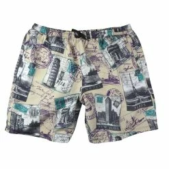 ABRAXAS Badeshorts Übergrößen Badeshorts Jim Paris Beige-grau Von Abraxas