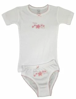 EloModa Unterhemd 4-teilig Mädchen-Unterwäsche-Set Unterhemden Slips Baumwolle; (4-St) Gemustert -Buffalo Shop ee9fa2cc 96ae 520a a849 85ffbb402086