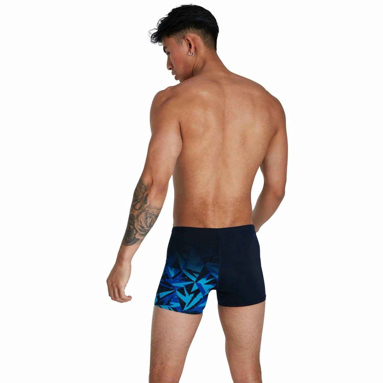 Speedo Badehose Speedo Hyperboom V Cut Badehose / Aquashort Herren 5 Speedo Badehose Speedo Hyperboom V Cut Badehose / Aquashort Herren – Bild 3